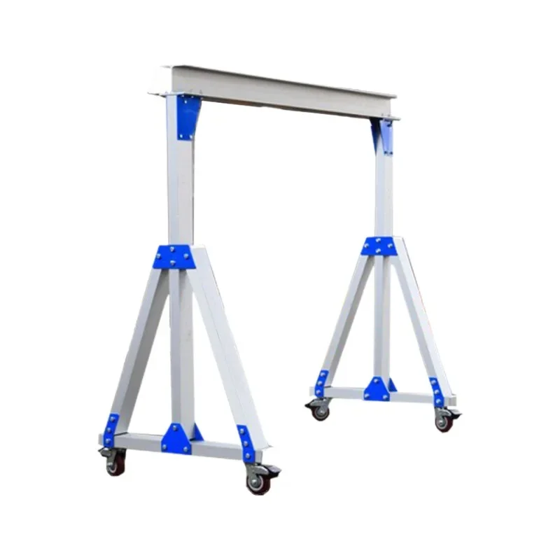 

Aluminum alloy hand push, movable gantry hanger, small simple gantry can be folded