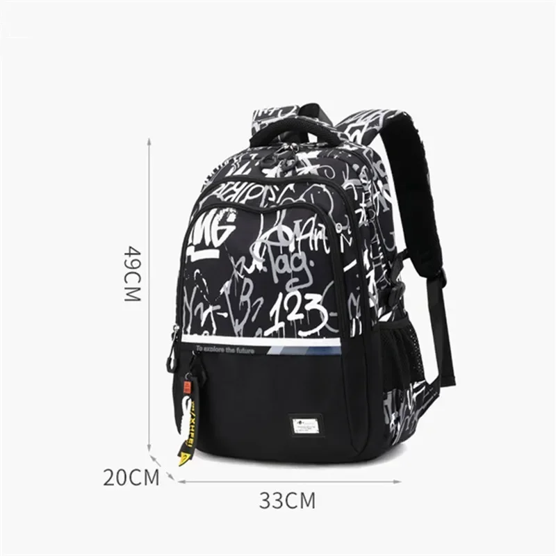 School Backpack Teen Boy Teenage High School Bags Outdoor Travel Backpack Big Student Laptop Backpack Teen Bookbags