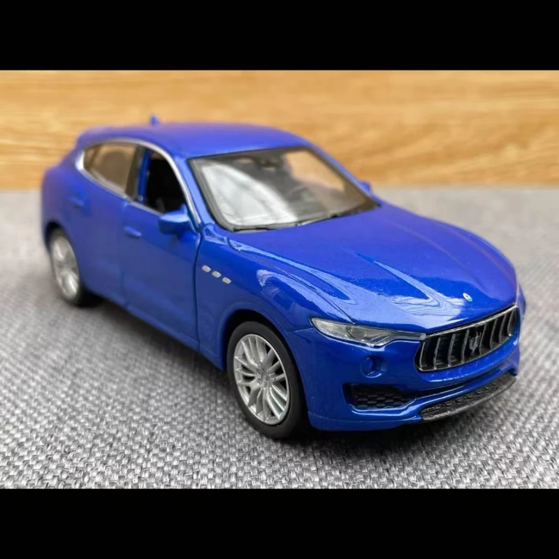 WELLY 1:36 マセラティ レヴァンテ SUV スケールカーシミュレーターモデルカー金属プルバックダイキャスト合金おもちゃ子供のためのギフト