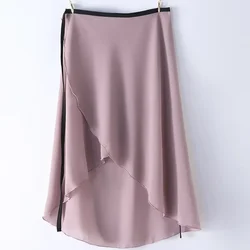 Adult Gymnastics Ballet Wrap skirt girls chiffon skirt Ballet practice skirts national dance wear Teachers dance dress for women