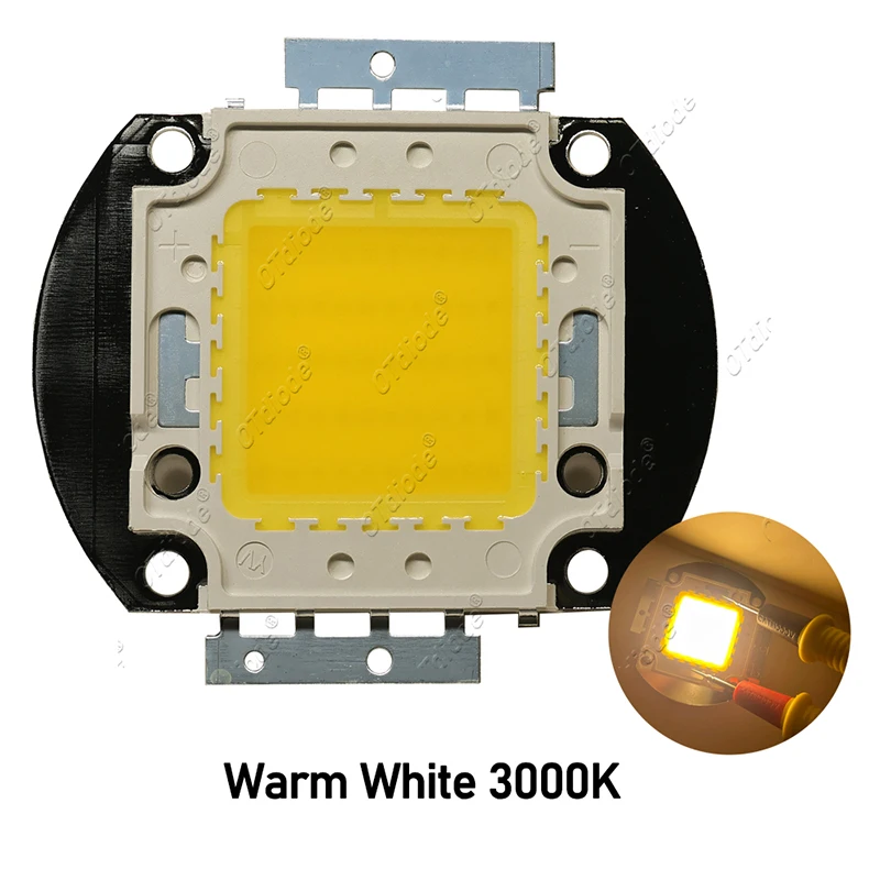 50W LED Bridgelux 45mil High-Power COB Chip Beads 50W 45*45mil DC30-34V Super Bright Cold Warm White Top Quality For Floodlight