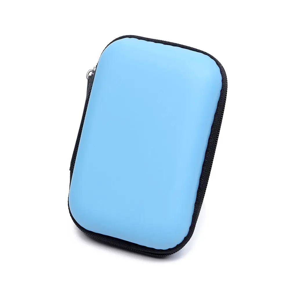 Mini étui pour cartes mémoire, boîte de rangement pour accessoires de casque audio, sacoche pour écouteurs, pochette de transport, porte-monnaie