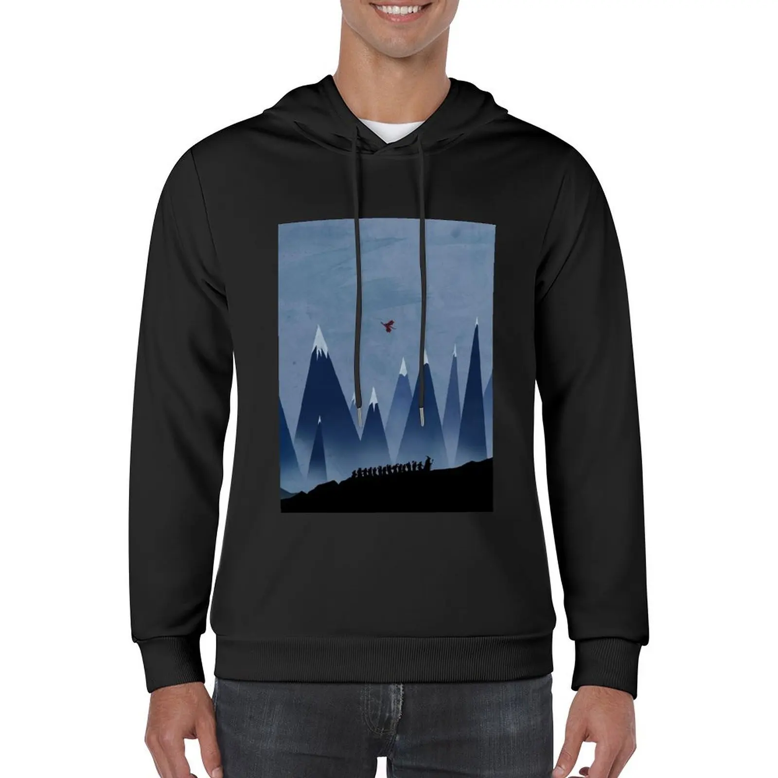 The Mountain Snow Hoodie ملابس رجالية طقم قميص رجالي موضة الرجال ملابس أنيمي هوديس وبلوزات جديدة