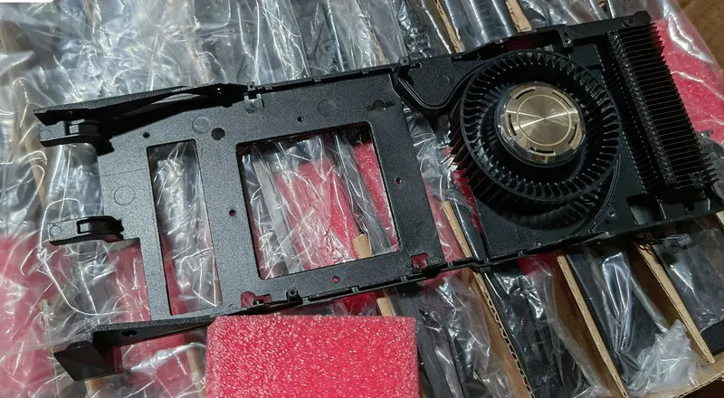 The Frame and Fan for NVIDIA TITAN V Graphics Video Card