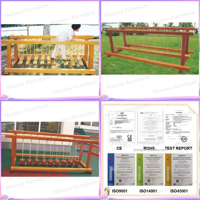 Outdoor Playground Swing Set Metal Frame Garden Park Equipment Kids Children Playset Backyard Fitness Exercise Stand Durable
