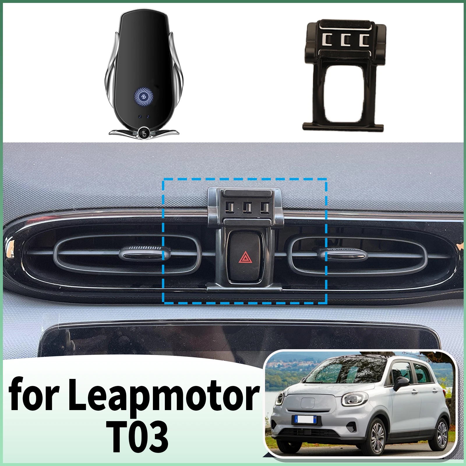 

fit for Leapmotor T03 Specific Dashboard Navigation Phone Holder Mount Design Car​​ accessoires