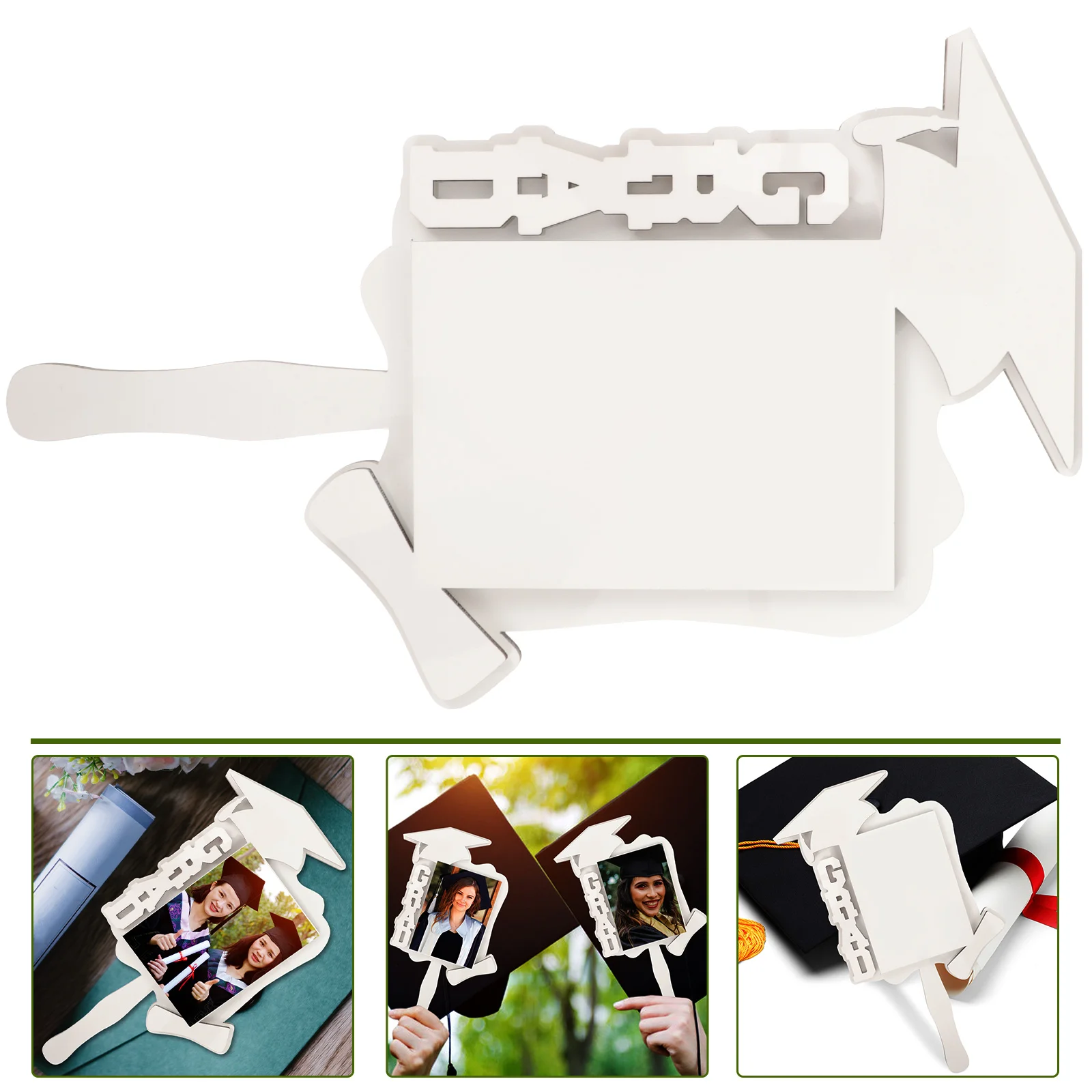 

Creative Graduation Photo Diy Heat Transfer Picture For Party Decoration Pcs Frame Diy Sublimation Blank Graduation Sublimation