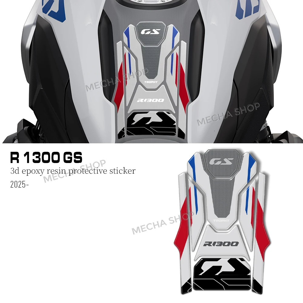 

3D Sticker Protective Waterproof Kit Tank Pad for R 1300 GS 2025 R1300GS 2026