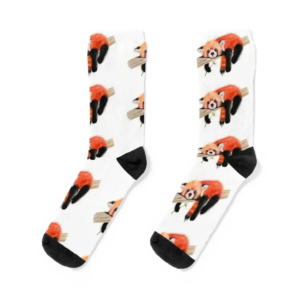 

Red Panda, Ouzimade Socks snow basketball cool Socks Men Women's