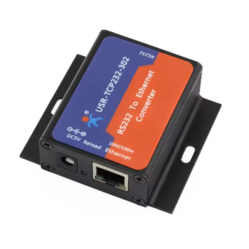 1pcs USR-TCP232-302 RS232 Serial to RJ45 Ethernet Adapter IP Converter/Device Server