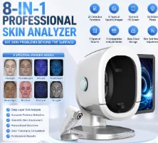 Best Skin Analyzer  AI-Powered Facial Skin Analysis Instrument Face Scanner Test Skin Analysis Machine for Home & Commercial