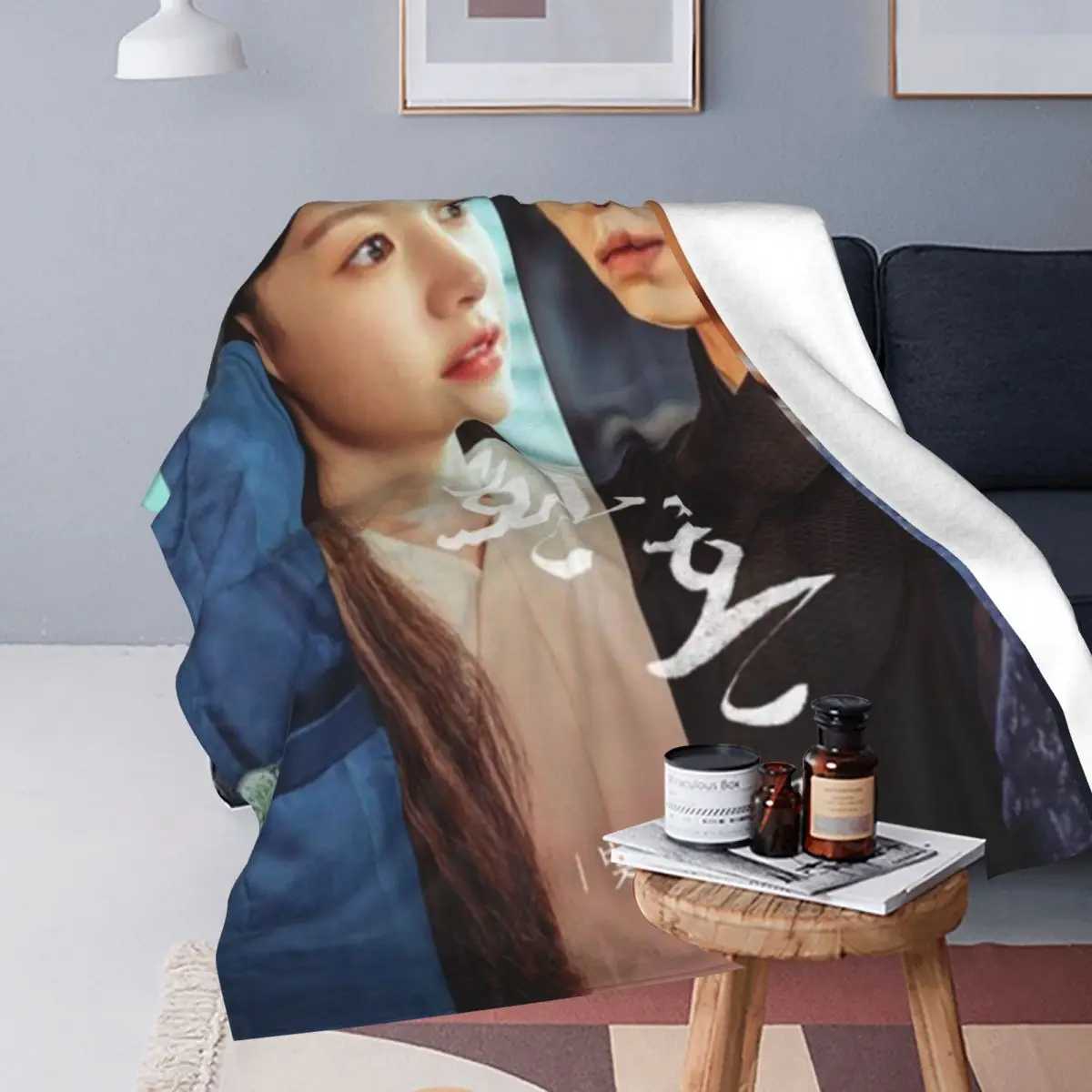 Kdrama A-Alchemy Of Souls Warm Soft Blanket Television Airplane Travel Throw Blanket Winter Flannel Bedspread Sofa Bed Cover