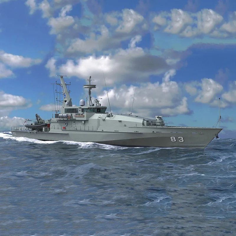 

Набор «сделай сам» 1/35, 1620 мм1/35 Armidale 83, патрульная лодка класса Armidale, пульт дистанционного управления