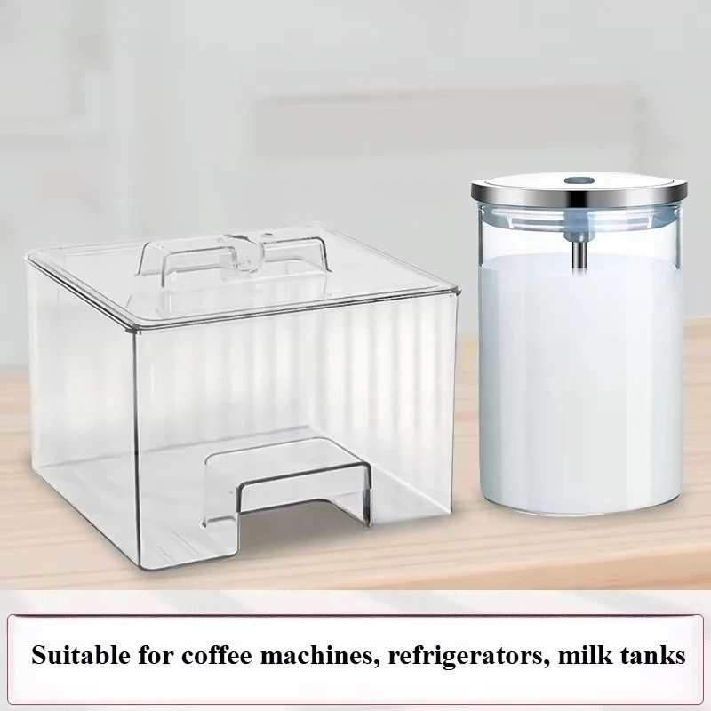 Suitable for Dr.coffee Coffee Machine Glass Milk Can 600ML Coffee Machine Refrigerator Milk Tank Milk Can 3.5L