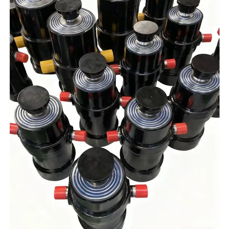 Custom 3-5 stage telescopic customizable front end for dump truck trailer hard chrome plated piston rod hydraulic cylinder