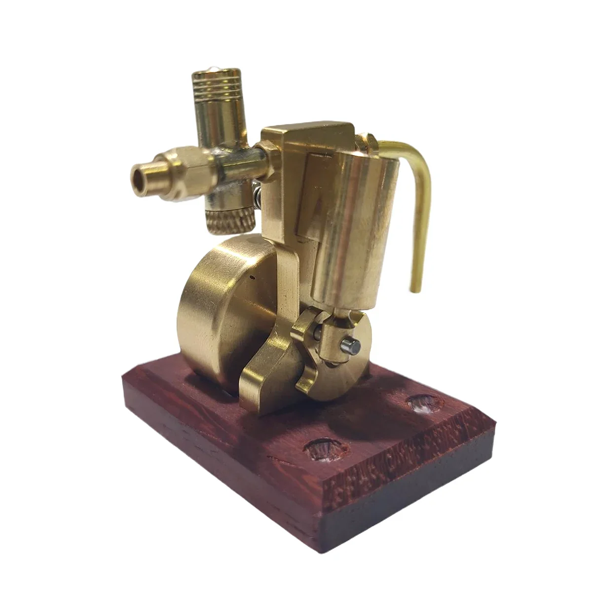 KACIO Mini Single Cylinder Swing Steam Engine Model Small Brass Steam Engine Startable Physics Science Experiment Model Toy