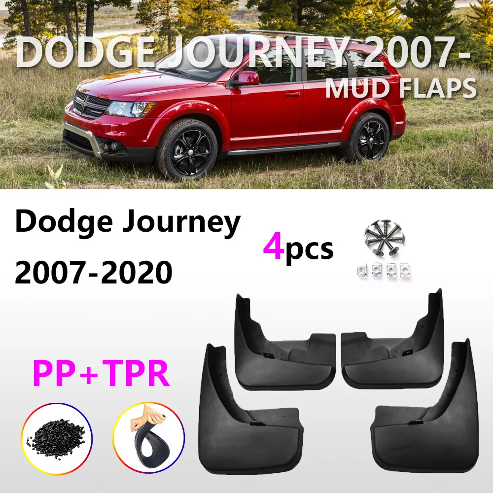 Car Mud Flaps Fenders for Dodge Caravan Country Journey Caliber Mudguards Auto Accessories
