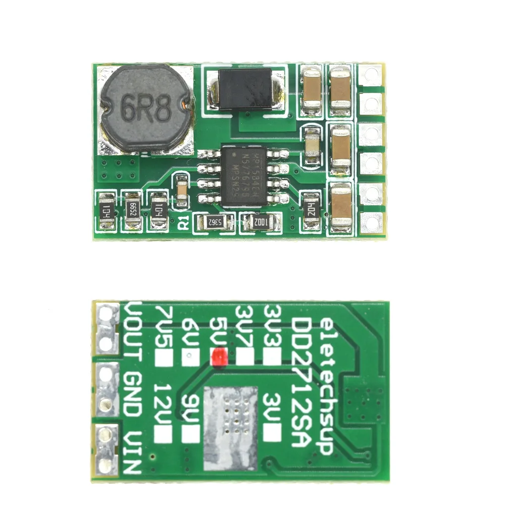 3,5 a DC-DC wandler modul Buck Step-Down-Spannungs regler platine 5V-27V bis 3V 3,3 V 3,7 V 5V 6V 9V 12V dd2712sa – Detail 2