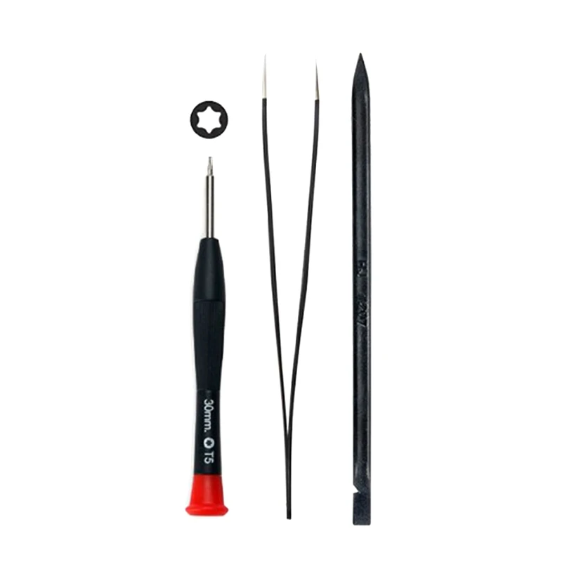 3d Analog Joystick Repair Kits for Quest 2 Handle Anti-Skid Screwdriver and Tweezers Pry Tool