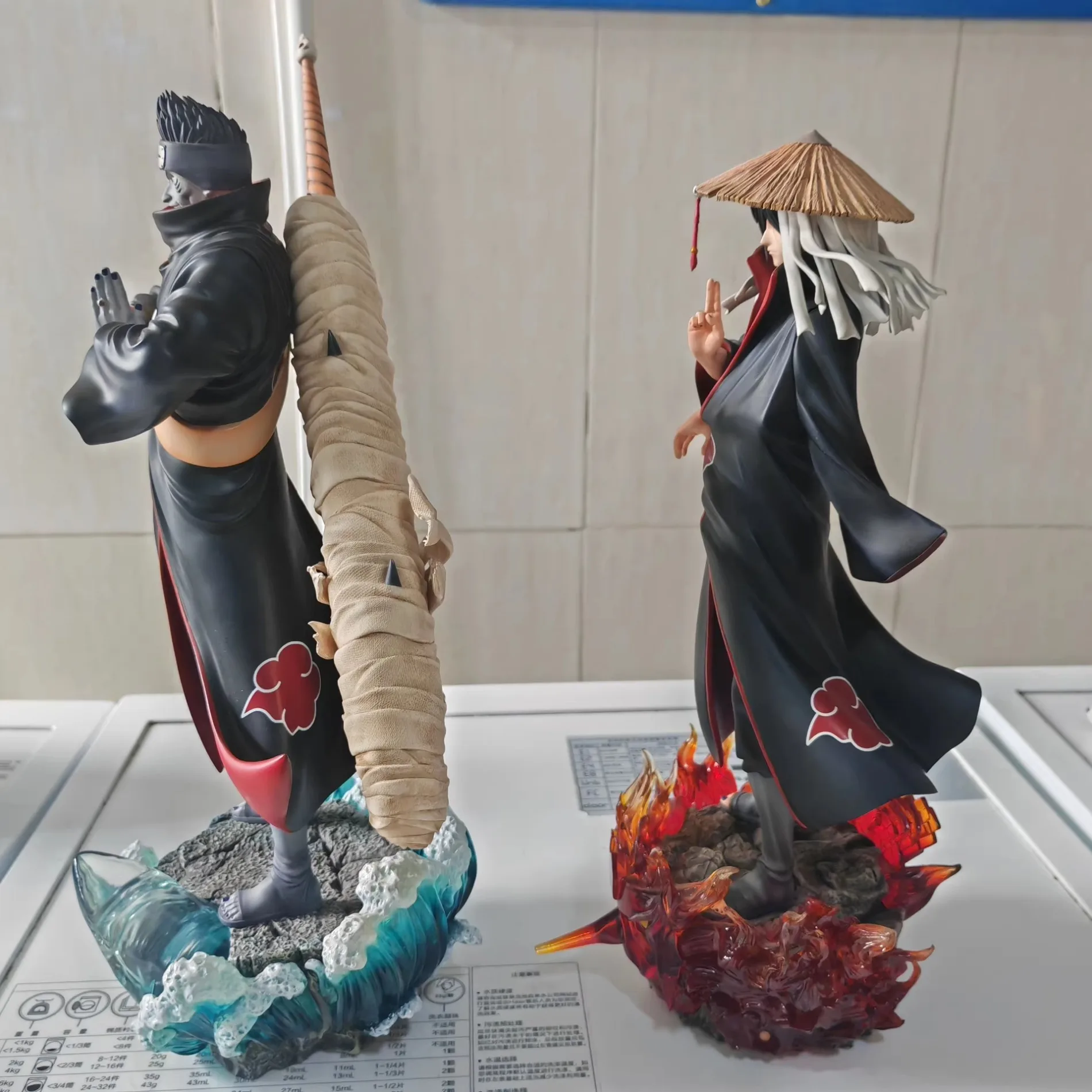 1/6 Naruto Hoshigaki Kisame Akatsuki Anime Figuur Perifere Hars Staande Houding Standbeeld Versieren Ornamenten Verjaardagscadeau Speelgoed