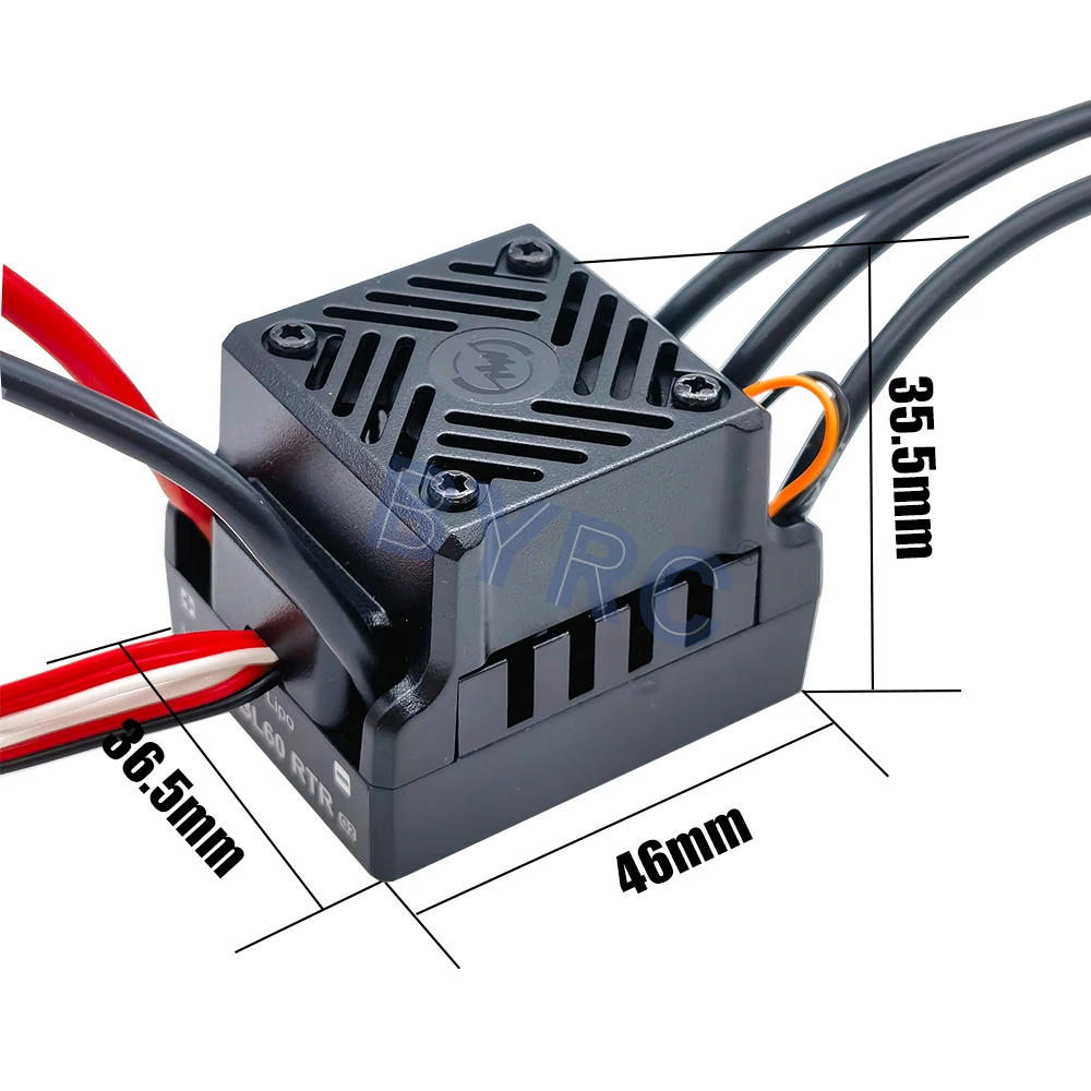 بطاقة برنامج محرك هوبي وينج ، سيارة سي بجهاز تحكم عن بعد ، ESC ، RC ، 60A ، نماذج مقياس #2
