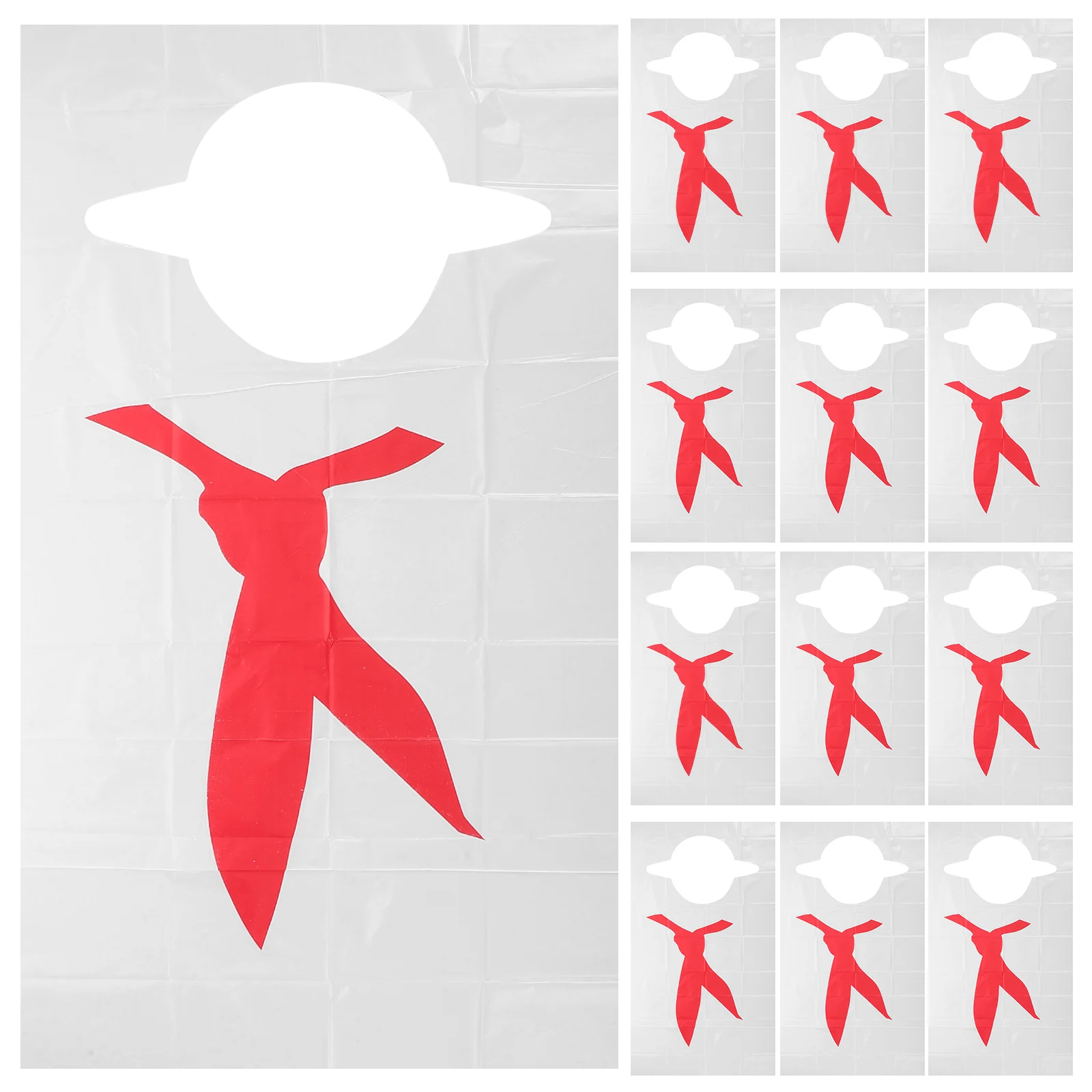 

100pcs Disposable Oil Proof Aprons Plastic Adult Bibs for Eating Seafood Lobster Bulk Kitchen Hot Pot Parties
