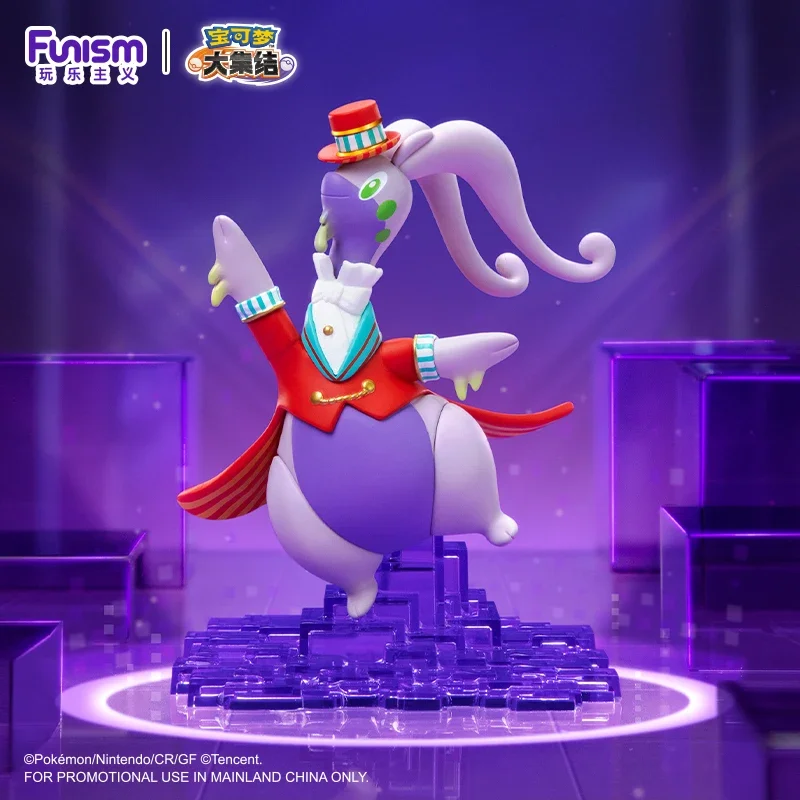 Nieuwe, originele Funism Pokémon actiefiguur in een verrassingsdoos, animefiguren, Pikachu, Goodra, decoratie voor op het bureau, kerstcadeau, verzamelobject, speelgoedmodel.