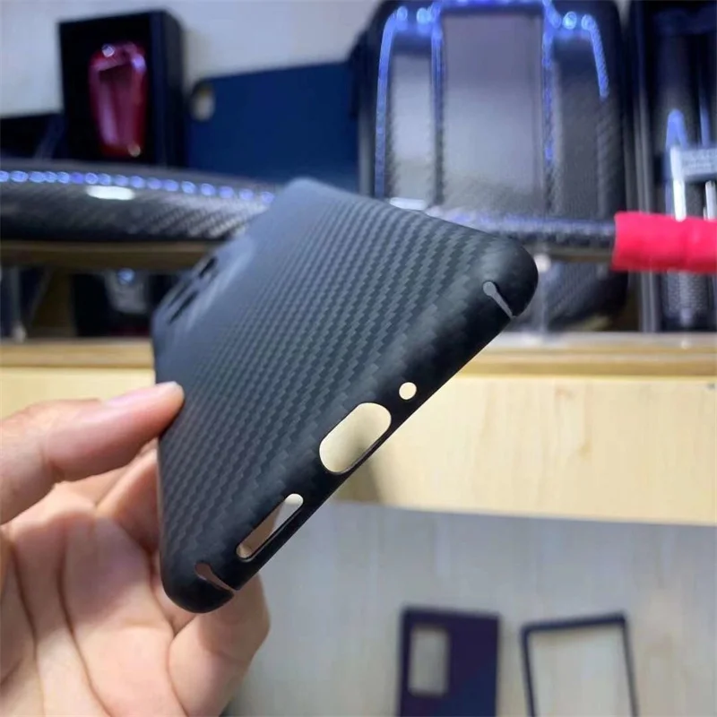 Carbon Fiber Case for OPPO Find X5 Pro Aramid Fiber Case Anti-fall Protection Cover Phone Accessories