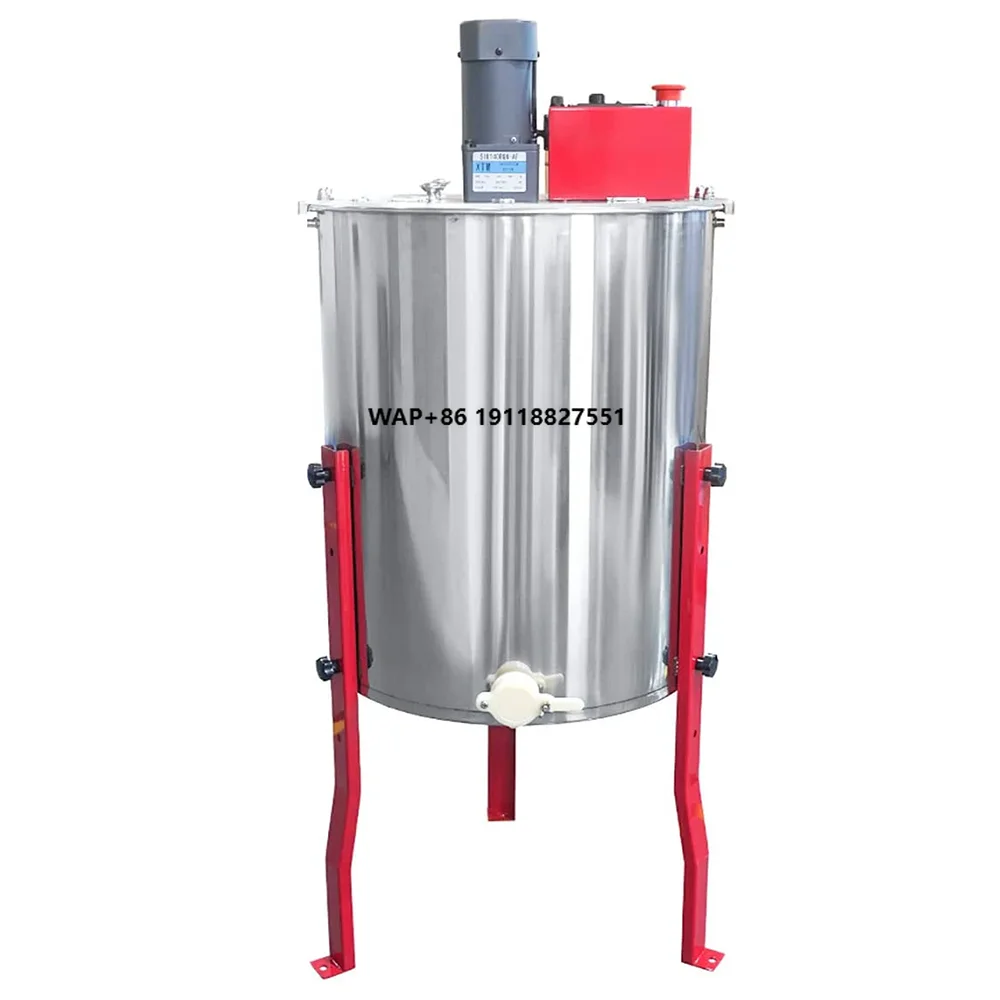 

Beekeeping Equipment Automatic Stainless Steel Honey Processing Machines 4 Frame Electric Honey Extractor
