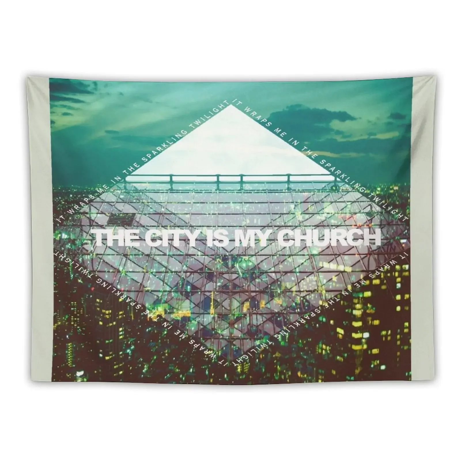 

M83 - Midnight City Tapestry Aesthetics For Room Art Mural Carpet On The Wall Room Decoration Korean Style Tapestry