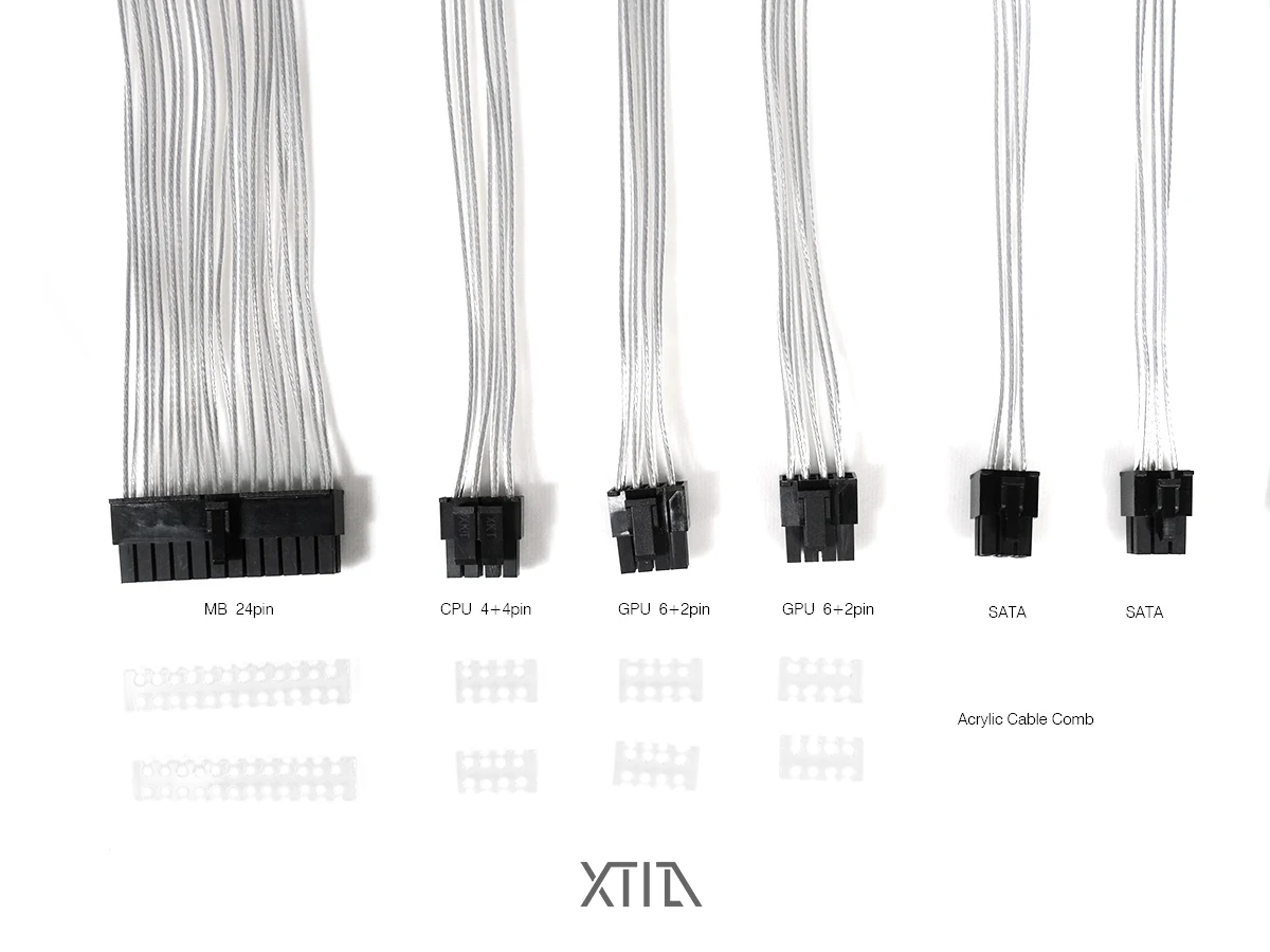 Serviço de cabos modulares XTIA (versão 2024 ATX 3.0)