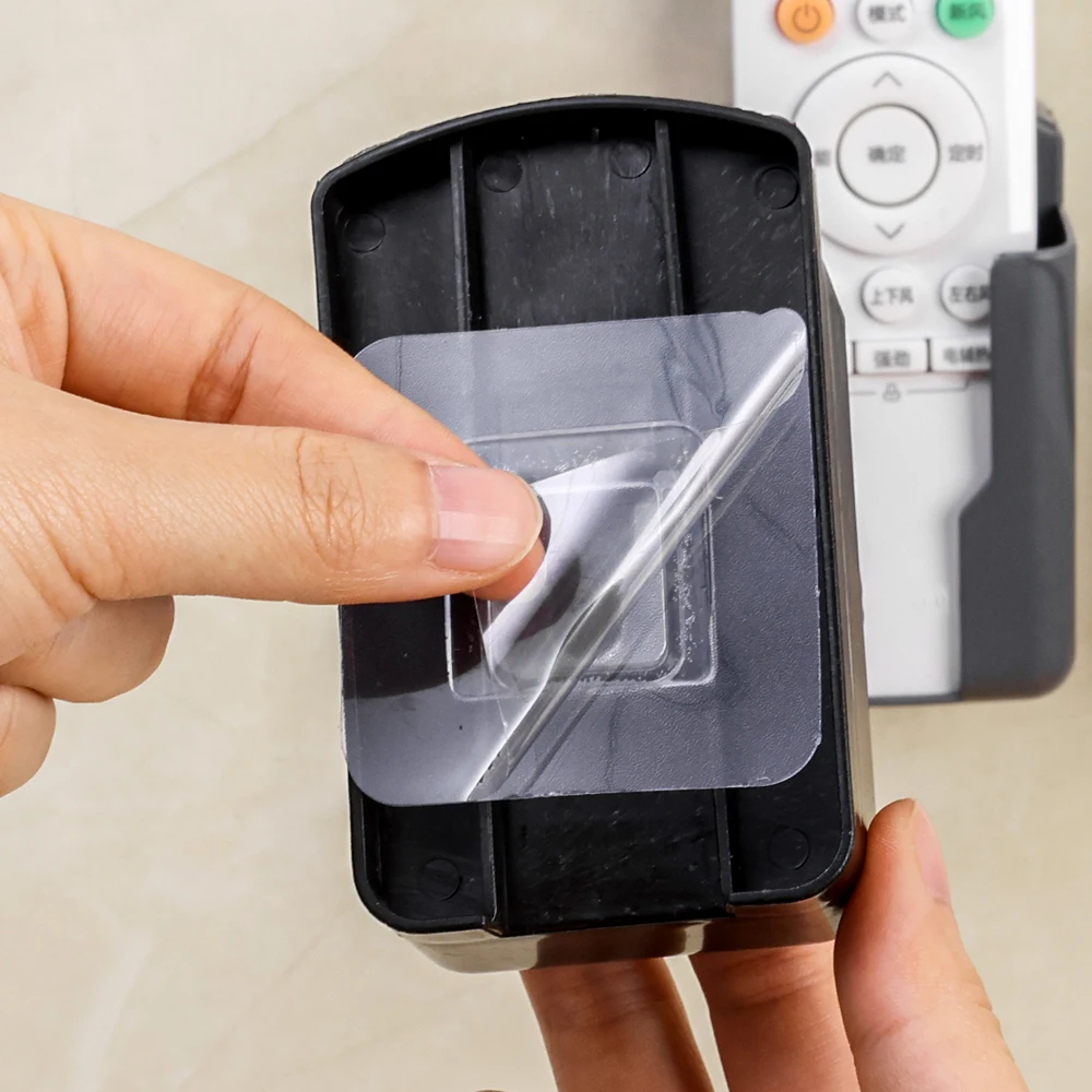 10-1 Stück Selbstklebender Fernbedienungshalter Organizer Wandmontierte Aufbewahrungsbox für Klimaanlagen für Zuhause Büro Schreibtisch Nachttisch – Detail 11