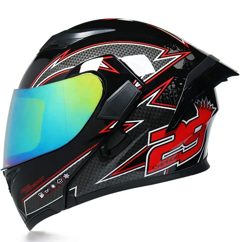 High Quality Factory Sales Universal Wosport Motorcycle Full Face Helmet