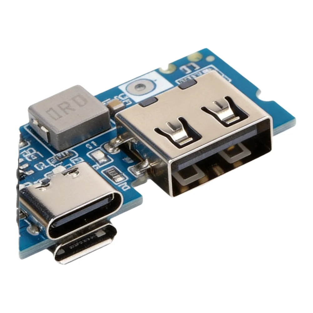 For DIY Power Bank Type-C Charging Board Dual USB Power Bank For Portable Charging Power Bank LED Power Display