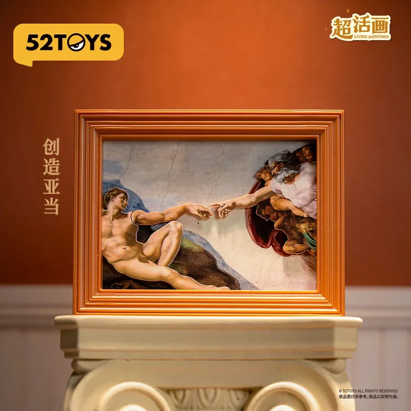 

52TOYS Que Shi Le Living Painting Series Mystery Box Подлинная глухая коробка Guess Bag Орнамент Фигурки Домашний декор Настольные куклы