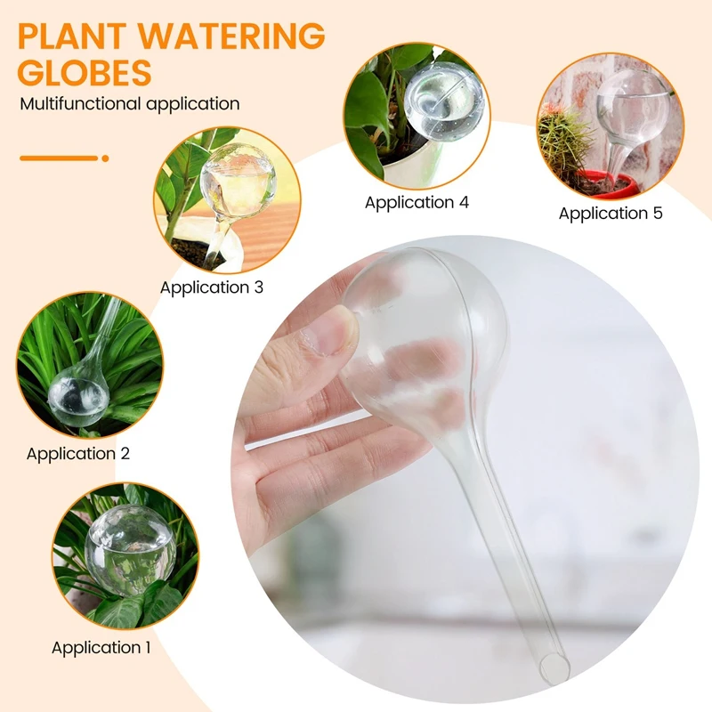 5 Pcs Automatic Watering Device Globes Vacation Houseplant Plant Pot Bulbs Garden Waterer Flower Water Drip Watering