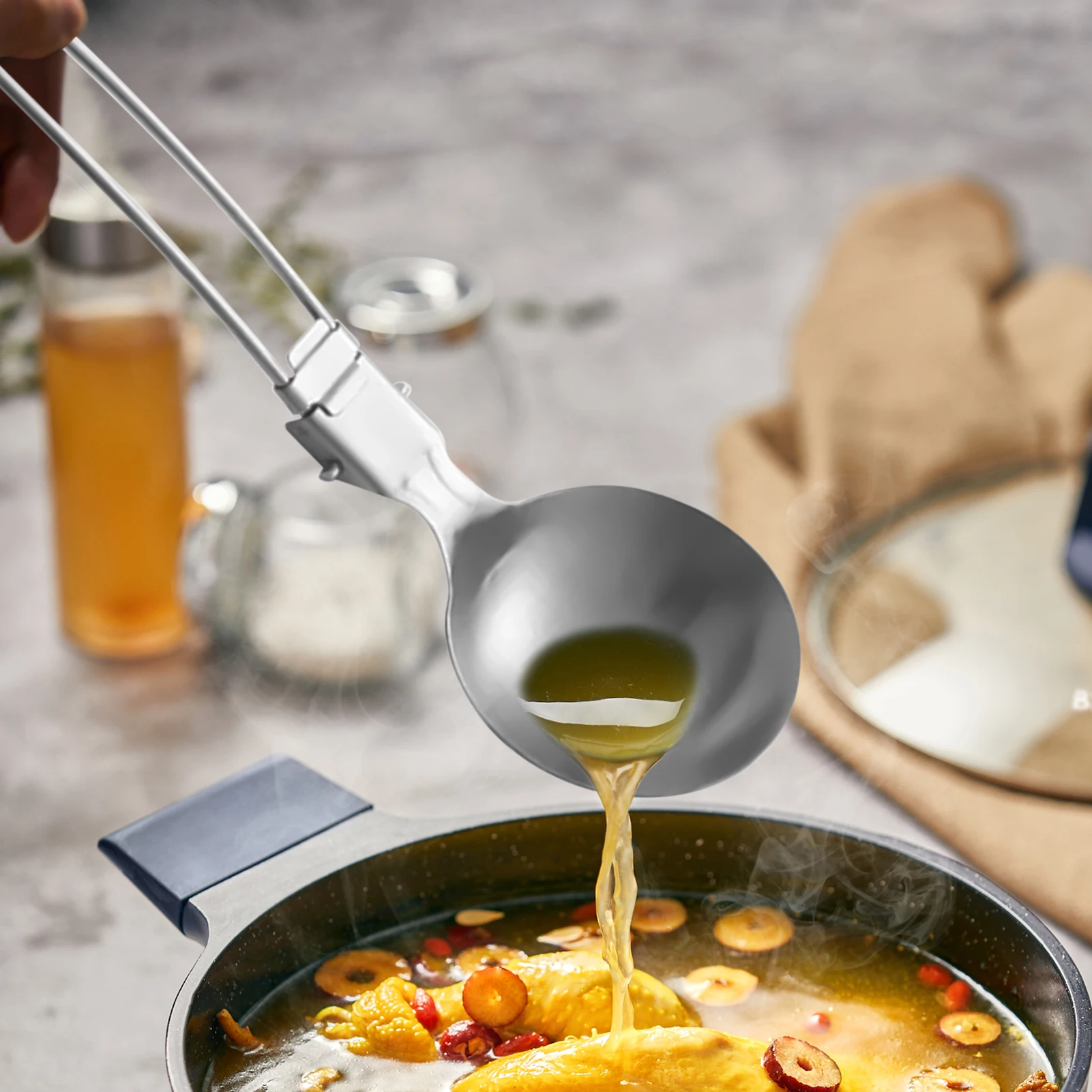 Łopatka do zupy Metalowa łyżka – Meal Prep Soup recenzja i cena