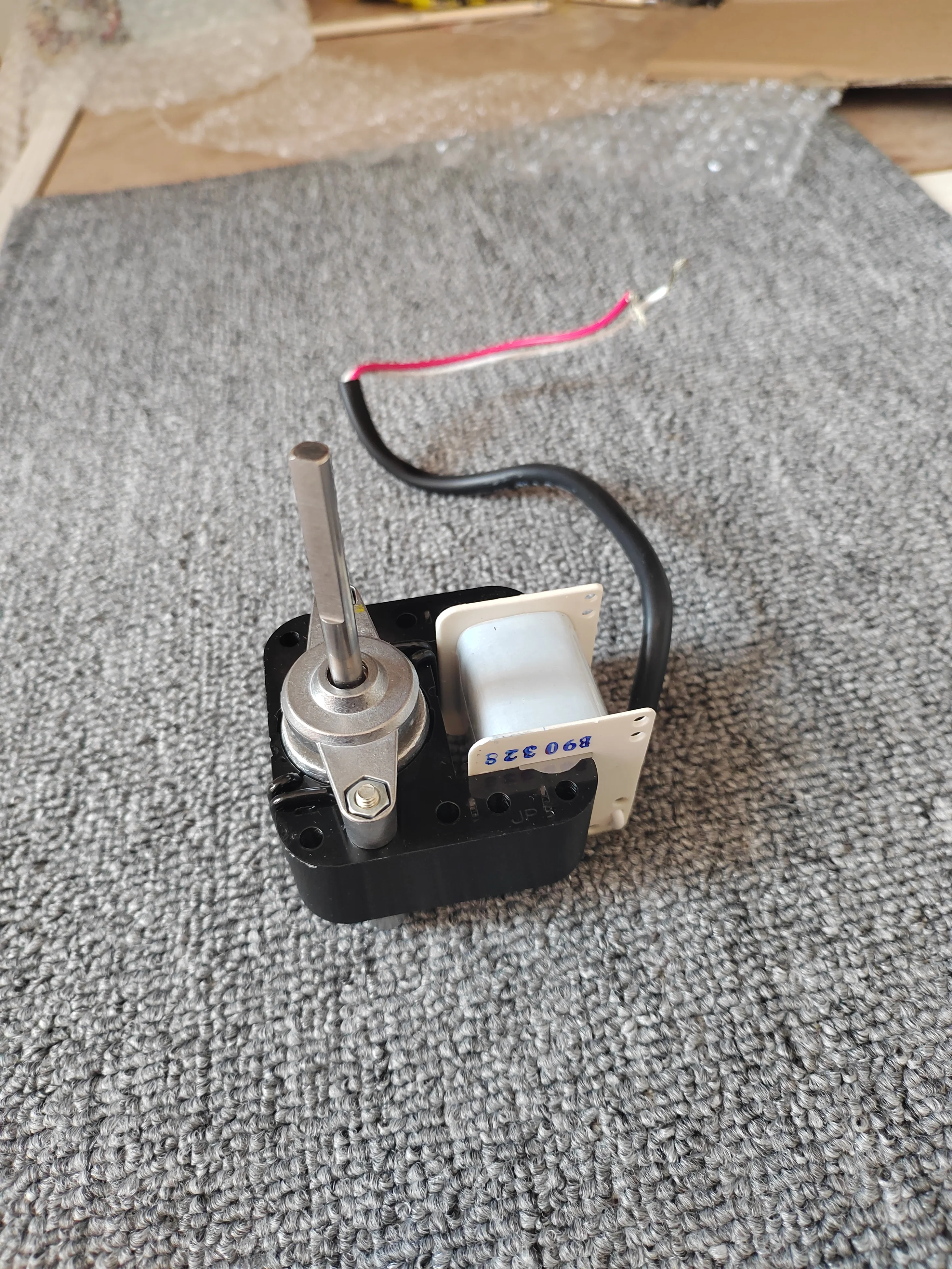 Shaded-pole asynchronous motor, superconductor bath heater motor, cross-flow fan, pure copper motor parts 6130  6125
