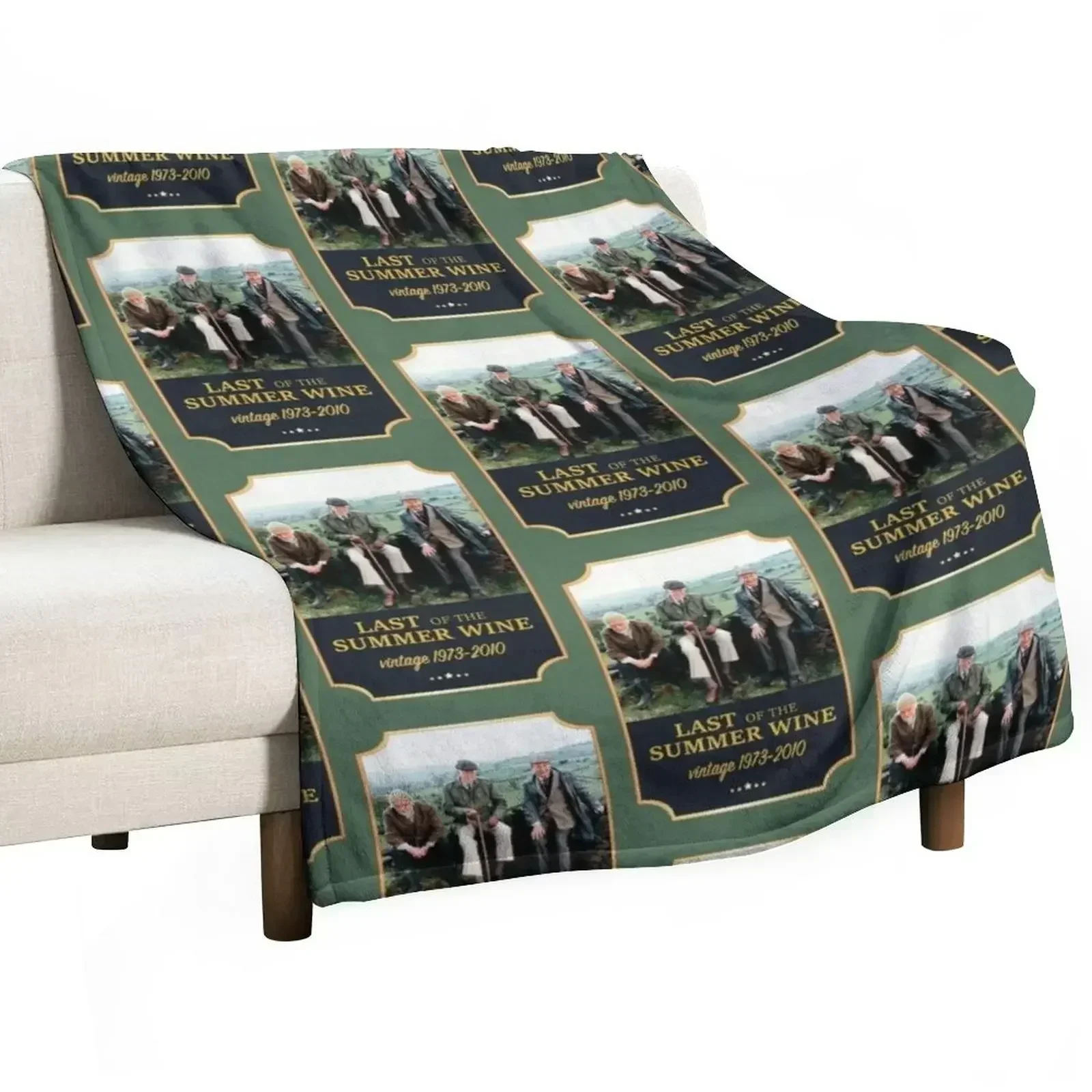 Last of the summer wine Throw Blanket Blankets For Bed Decorative Throw Blankets