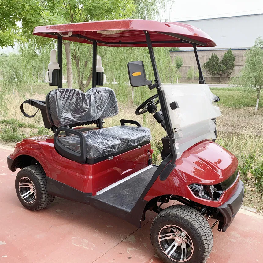 Electric Mini Multi-Function Golf Cart 2-10 People Seat Lithium Battery Refrigerator Golf Push Cart /Electric Golf Cart