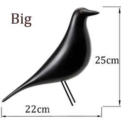 Creative Resin Craft Bird Figurine Statue Office Ornaments Sculpture Home Decoration Accessories