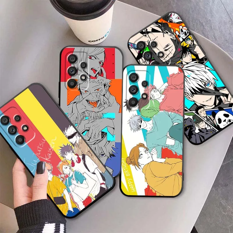 

Anime J-Jujutsu Kaisen Yuji For Samsung A73 A72 A71 A55 A54 A53 A52 A51 A13 A22 A16 A15 A05s A14 A05 A06 5G Black Phone Case