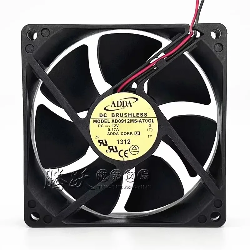 New Cooler Fan For ADDA AD0912MS-A70GL DC12V 9cm CPU Chassis Power Supply Cooling Fan 9025 90*90*25MM