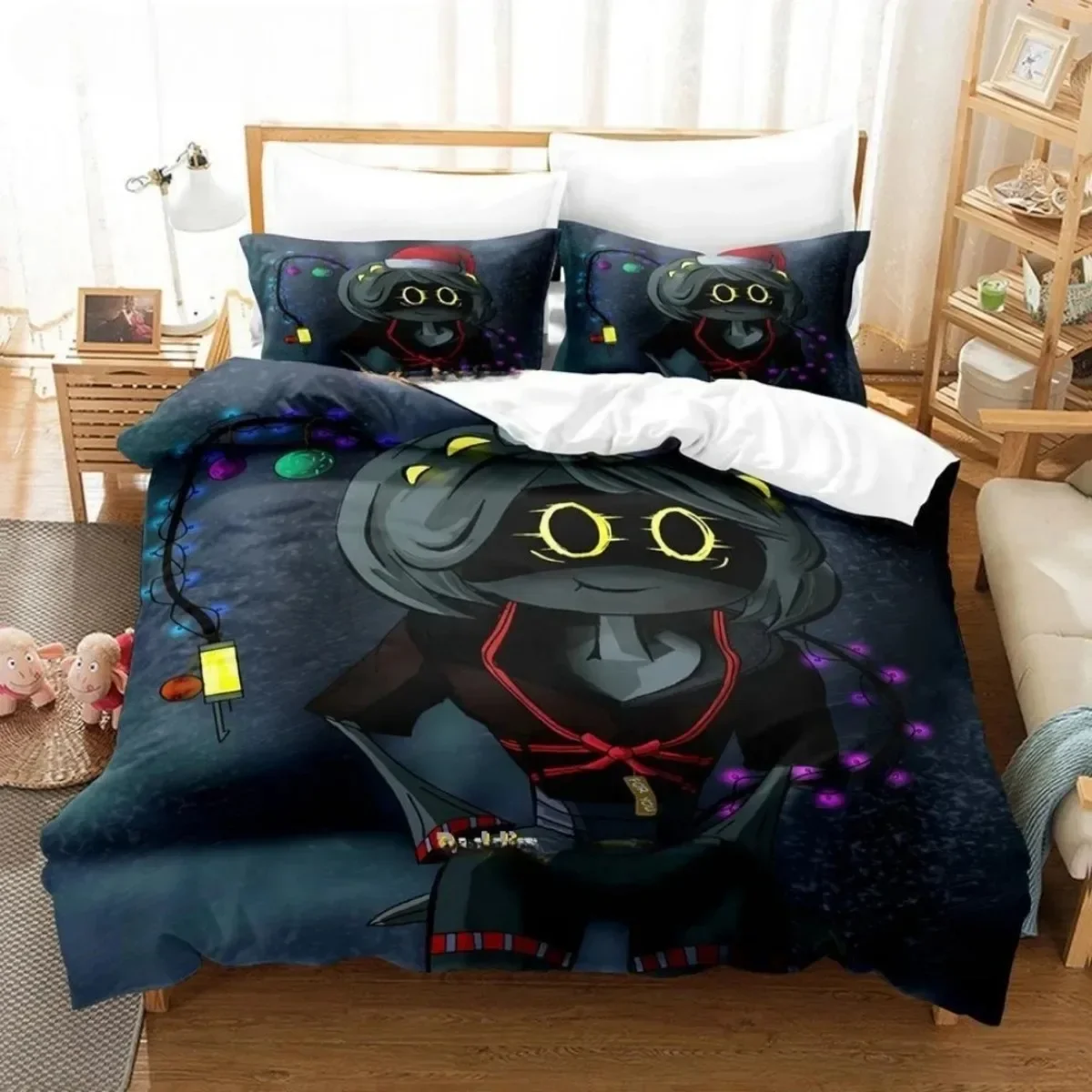 Fashion Murder-Drones Bedding Set For Bedroom Soft Modern Bedspreads Comefortable Kids Duvet Cover Quilt Cover And Pillowcase