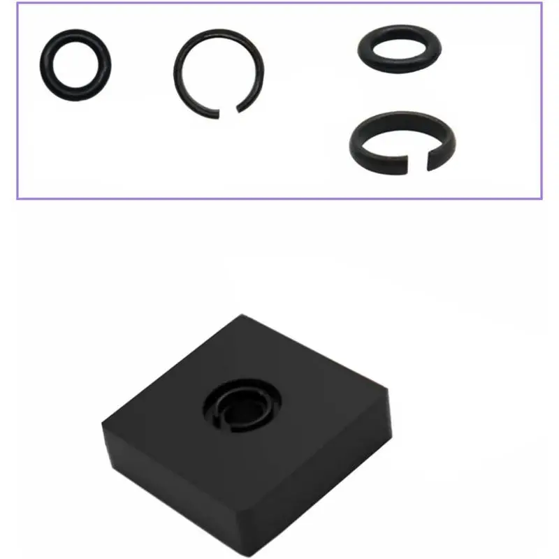 SEWS-(12+12 مجموعات) 1/2 بوصة و3/8 بوصة حلقة الاحتفاظ بمشبك الاحتكاك مع حلقة دائرية لتأثير النوع الكهربائي/الهوائي #3