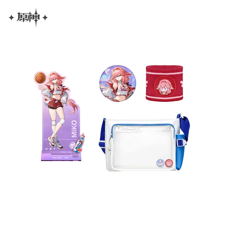 Sunsyea 原神 公式グッズ miHoYo オリジナル LM シリーズ アクリルスタンドバッジセット 八重神子