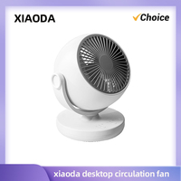 Xiaomi Xiaoda Desktop Portable Circulation Fan Silent Shake Head Rechargable Home Outdoor Camping Air circulation 360 degree Fan