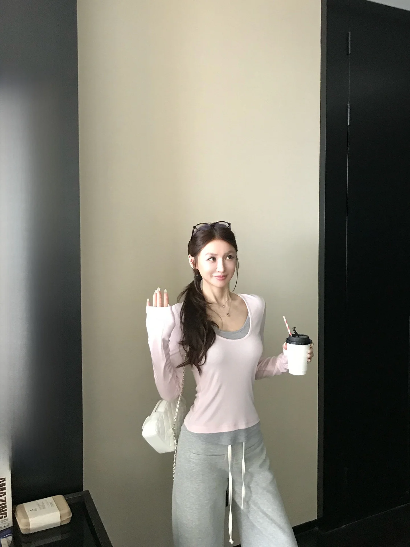 

Skk Store Spring Layering Wool Blend Long Sve Base irt Color Blo Casual Sle Inner Wear Soft Lenzing Fabric Blend