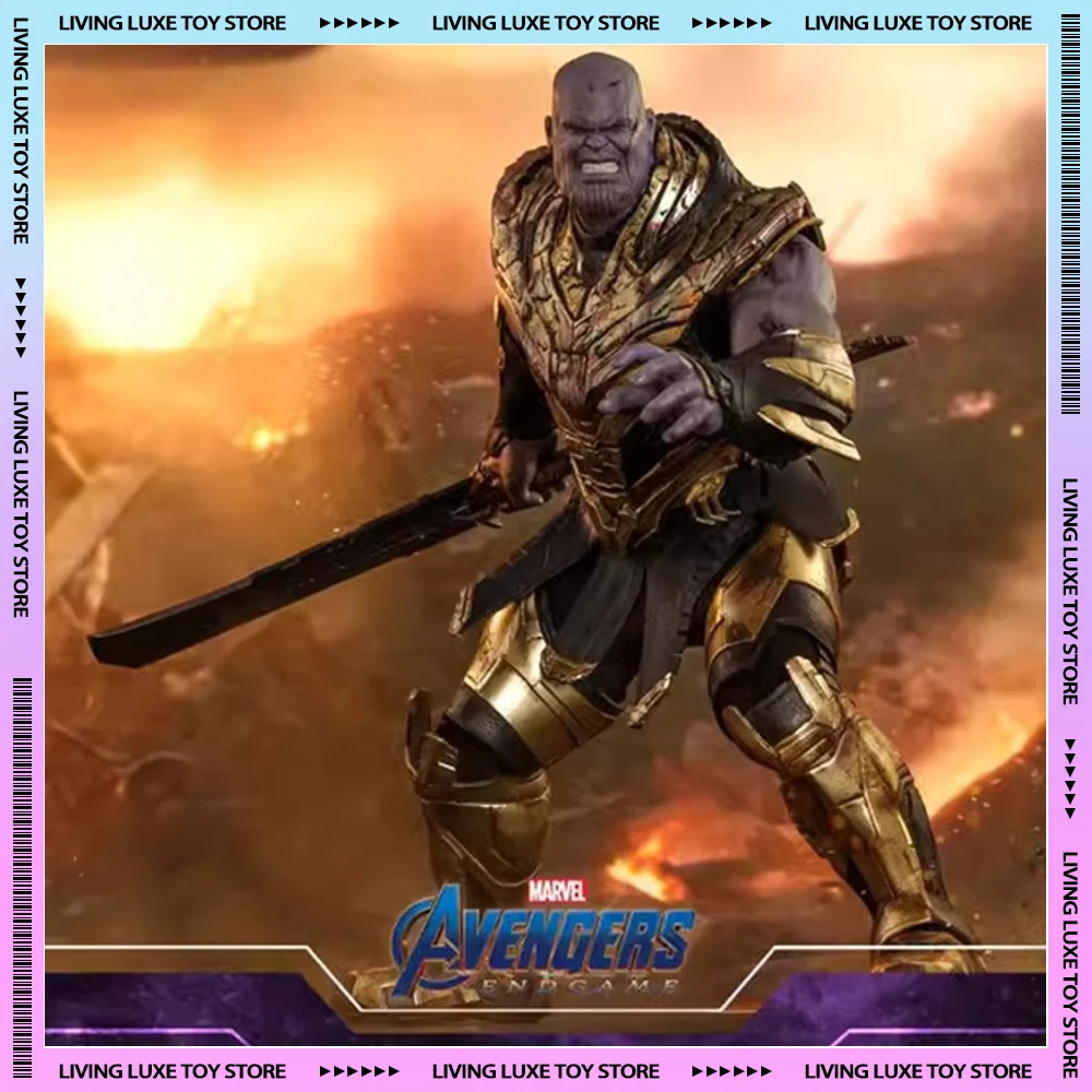 Avengers 4 Figure Thanos Anime Figures The Action Figure Movie peripherals Gk Figurine Collectible Model Doll Ornament Toy Gift