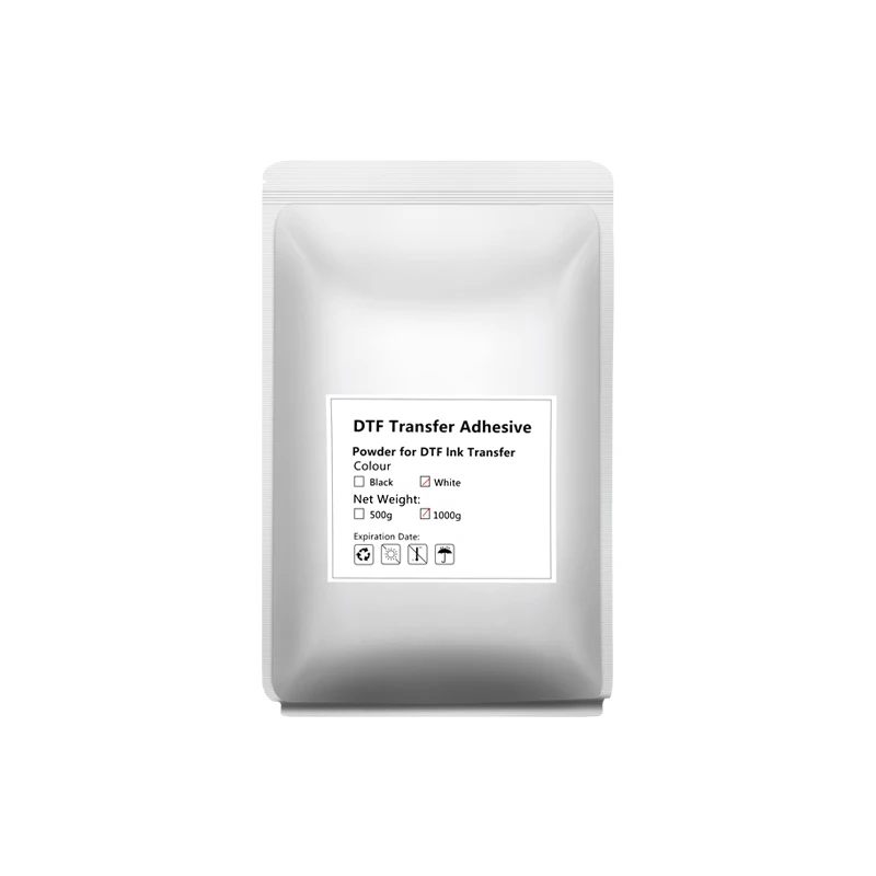 0.5kg DTF 파우더 직접 전송 필름 인쇄 DTF 잉크 인쇄 PET 필름 인쇄 필름 Holt Melt Adhesive Powder